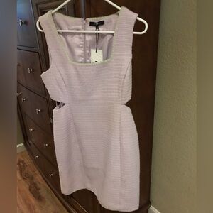 7 for All Mankind Lavender Dress w/ side cutouts, Size small